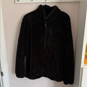 PINK Victoria's Secret Black Fleece Hoodie
